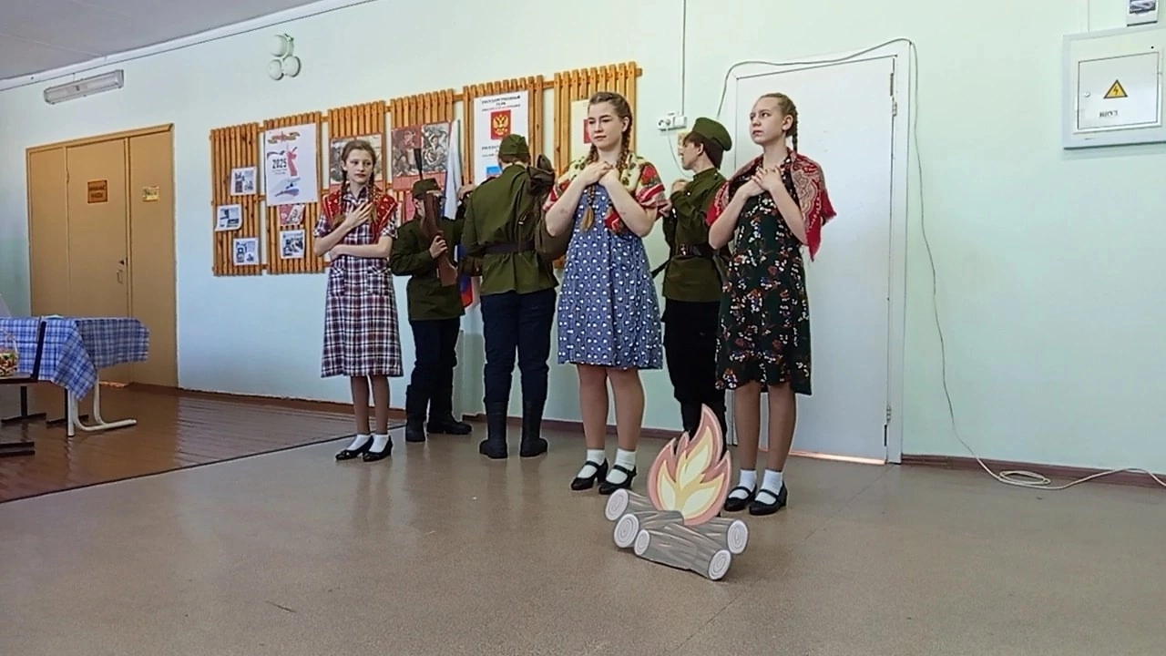 Постановка &amp;quot;Письма с фронта&amp;quot;.